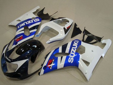 Purchase 2001-2003 Suzuki GSXR 750 Motorcycle Fairings - White Blue Glossy Black Red Canada