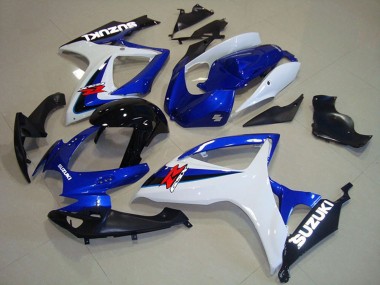 Purchase 2006-2007 Suzuki GSXR 750 Motorcycle Fairings - White Blue Glossy Black Red Canada