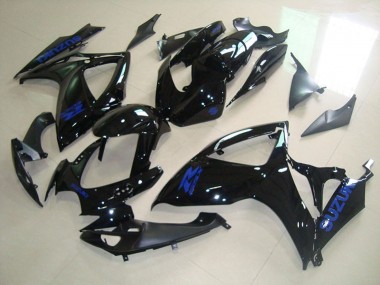 Purchase 2006-2007 Suzuki GSXR 750 Motorcycle Fairings - Glossy Black Blue Decal Canada