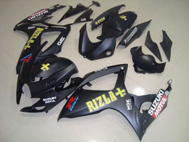 Purchase 2006-2007 Suzuki GSXR 750 Motorcycle Fairings - Matte Black Yellow Rizla Motul Canada