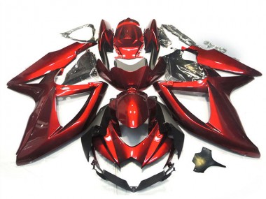 Purchase 2008-2010 Suzuki GSXR 750 Motorcycle Fairings - Glossy Red Canada