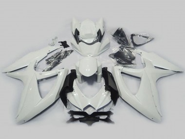 Purchase 2008-2010 Suzuki GSXR 750 Motorcycle Fairings - Pearl White Canada