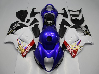 Purchase 1996-2007 Suzuki GSXR 1300 Hayabusa Motorcycle Fairing - Blue White Canada