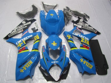 Purchase 2007-2008 Suzuki GSXR 1000 Bike Fairings - Blue Gold Black Rizla Canada