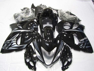 Purchase 2008-2020 Suzuki GSXR 1300 Hayabusa Motorcycle Fairings - Glossy Black Silver Canada