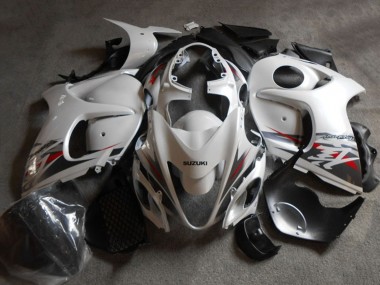 Purchase 2008-2020 Suzuki GSXR 1300 Hayabusa Motorcycle Fairing - White Black Canada