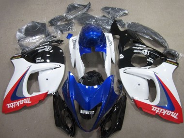 Purchase 2008-2020 Suzuki GSXR 1300 Hayabusa Motorcycle Fairings - White Blue Red Makita Canada