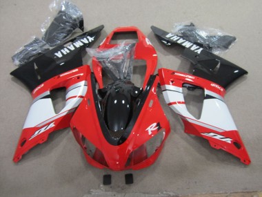 Purchase 1998-1999 Yamaha YZF R1 Motorcycle Fairings - Red White Silver Glossy Black Canada