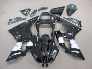 Purchase 1998-1999 Yamaha YZF R1 Motorcycle Fairings - Glossy Black White Canada
