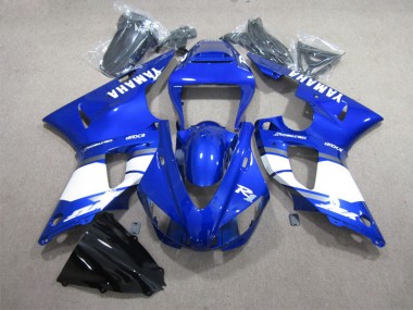 Purchase 1998-1999 Yamaha YZF R1 Motorcycle Fairings - Blue White with Decal Canada