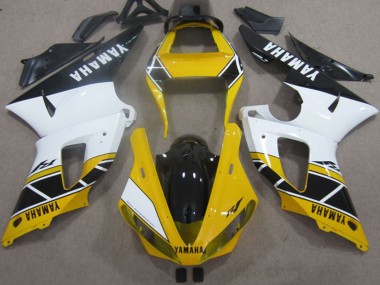 Purchase 2000-2001 Yamaha YZF R1 Motorcycle Fairings - Yellow White Black Canada