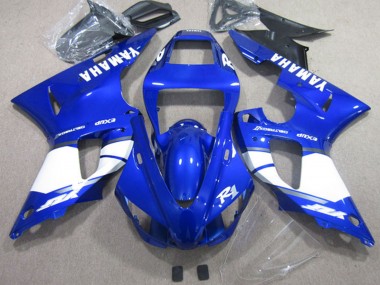 Purchase 2002-2003 Yamaha YZF R1 Motorcycle Fairings - Blue White Canada