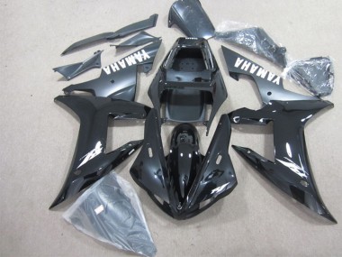 Purchase 2002-2003 Yamaha YZF R1 Motorcycle Fairings - Glossy Black Matte Black White Canada