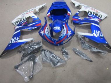 Purchase 2002-2003 Yamaha YZF R1 Motorcycle Fairings - White Blue Red Motul Fiat Canada