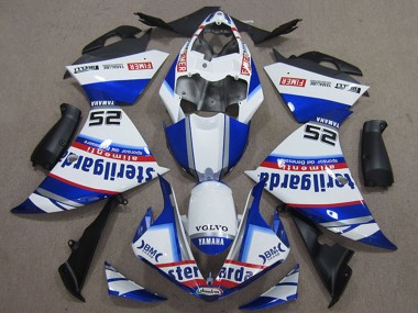 Purchase 2012-2014 Yamaha YZF R1 Motorcycle Fairings - White Blue Red Black Fimer Sterilgarda Canada
