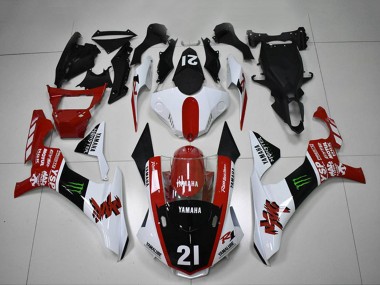 Purchase 2015-2019 Yamaha YZF R1 Motorcycle Fairings - White Red Glossy Black Green Monster Motul YSP Canada