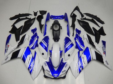 Purchase 2015-2018 Yamaha YZF R3 Motorcycle Fairings - White Blue Black Yamalube ENEOS Canada