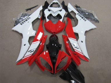 Purchase 2008-2016 Yamaha YZF R6 Abs Fairings - White Red Glossy Black Canada
