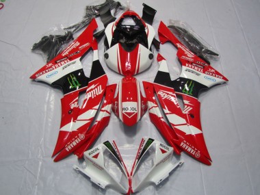 Purchase 2008-2016 Yamaha YZF R6 Motorcycle Fairings - White Red Glossy Black Green Monster Rocol Milwaukee Maxxis Canada