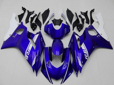 Purchase 2017-2023 Yamaha YZF R6 Motorcycle Fairings - White Blue Canada
