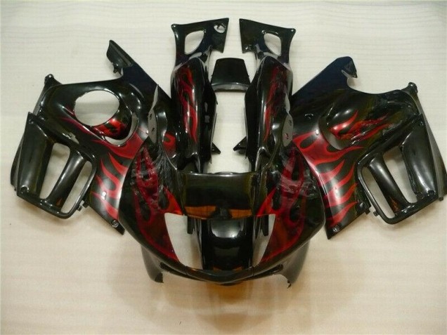 Purchase 1995-1998 Black Red Flame Honda CBR600 F3 Motorcycle Fairing Canada Purchase 1995-1998 Black Red Flame Honda CBR600 F3 Motorcycle Fairing Canada