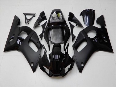 Purchase 1998-2002 Glossy Matte Black Yamaha YZF R6 Moto Fairings Canada