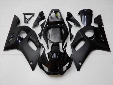 Purchase 1998-2002 Glossy Matte Black Yamaha YZF R6 Moto Fairings Canada