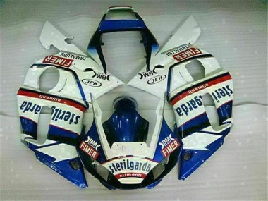 Purchase 1998-2002 Blue White Yamaha YZF R6 Motorcycle Fairings Kit Canada