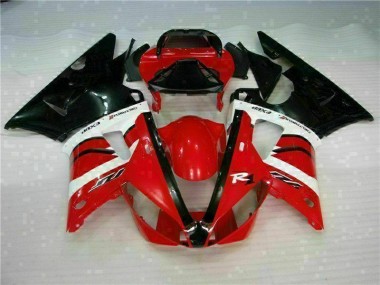 Purchase 2000-2001 Red Yamaha YZF R1 Motorcycle Fairings Kit Canada