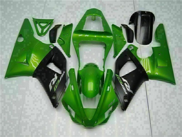Purchase 2000-2001 Green Yamaha YZF R1 Motorcyle Fairings Canada Purchase 2000-2001 Green Yamaha YZF R1 Motorcyle Fairings Canada