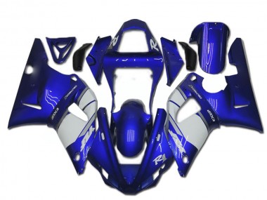 Purchase 2000-2001 Blue White Yamaha YZF R1 Motorcycle Fairings Canada