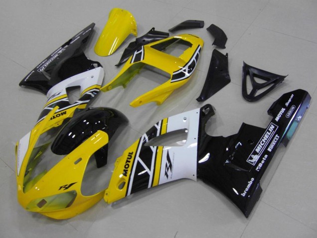 Purchase 2000-2001 Yellow Aniversary Yamaha YZF R1 Motorcycle Fairings Canada Purchase 2000-2001 Yellow Aniversary Yamaha YZF R1 Motorcycle Fairings Canada