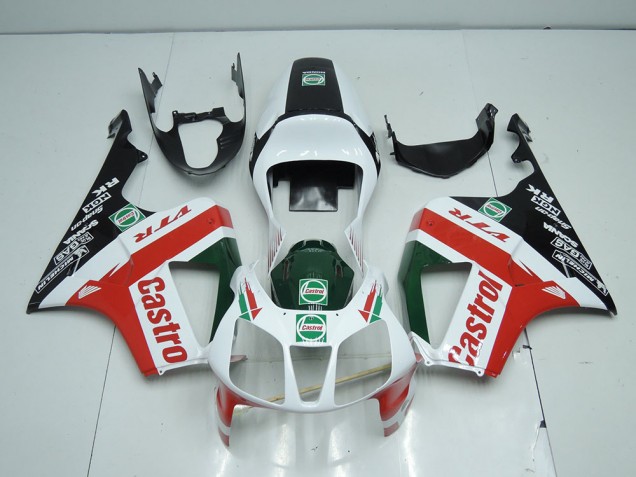 Purchase 2000-2006 White Black Red Castro Honda VTR1000 Bike Fairings Canada Purchase 2000-2006 White Black Red Castro Honda VTR1000 Bike Fairings Canada