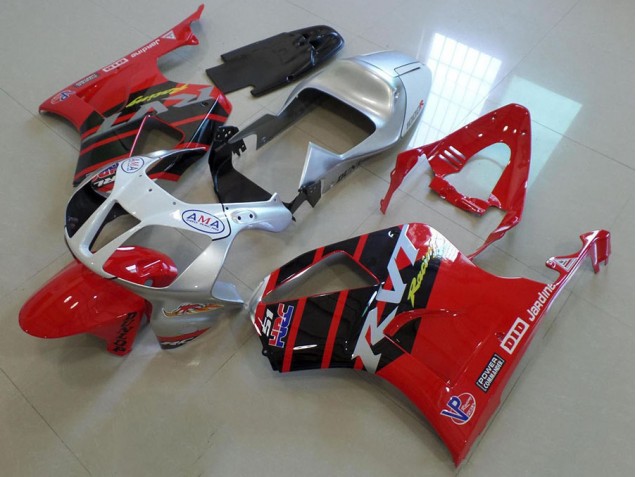 Purchase 2000-2006 Red Silver Honda VTR1000 Motorbike Fairing Canada