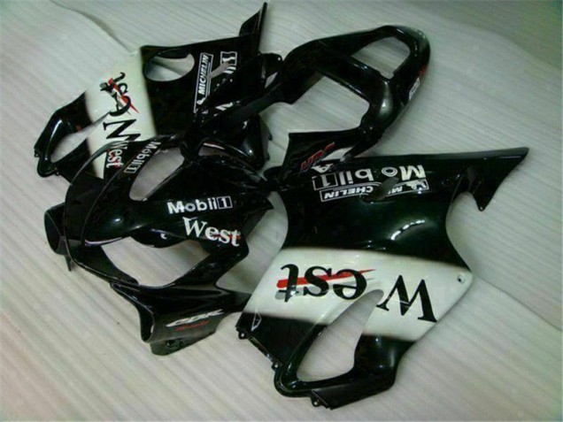 Purchase 2001-2003 White Black West Honda CBR600 F4i Bike Fairings Canada Purchase 2001-2003 White Black West Honda CBR600 F4i Bike Fairings Canada