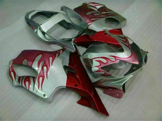 Purchase 2001-2003 Red Flame Silver Honda CBR600 F4i Motorbike Fairings Canada Purchase 2001-2003 Red Flame Silver Honda CBR600 F4i Motorbike Fairings Canada