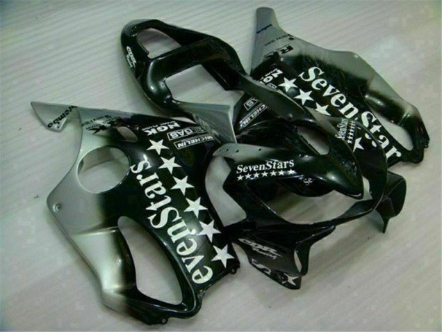 Purchase 2001-2003 Black Silver Seven Stars Honda CBR600 F4i Motorbike Fairing Canada Purchase 2001-2003 Black Silver Seven Stars Honda CBR600 F4i Motorbike Fairing Canada