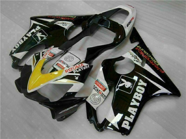 Purchase 2001-2003 Yellow Silver Black Playboy Honda CBR600 F4i Motorcycle Fairing Kit Canada Purchase 2001-2003 Yellow Silver Black Playboy Honda CBR600 F4i Motorcycle Fairing Kit Canada