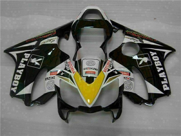 Purchase 2001-2003 Yellow Silver Black Playboy Honda CBR600 F4i Motorcycle Fairing Kit Canada Purchase 2001-2003 Yellow Silver Black Playboy Honda CBR600 F4i Motorcycle Fairing Kit Canada
