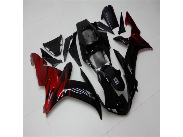 Purchase 2002-2003 Black Red Yamaha YZF R1 Motorcycle Fairing Canada Purchase 2002-2003 Black Red Yamaha YZF R1 Motorcycle Fairing Canada
