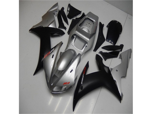 Purchase 2002-2003 Silver Black Yamaha YZF R1 Motorbike Fairings Canada Purchase 2002-2003 Silver Black Yamaha YZF R1 Motorbike Fairings Canada