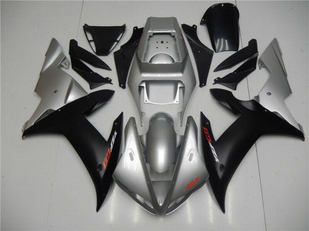 Purchase 2002-2003 Silver Black Yamaha YZF R1 Motorbike Fairings Canada Purchase 2002-2003 Silver Black Yamaha YZF R1 Motorbike Fairings Canada