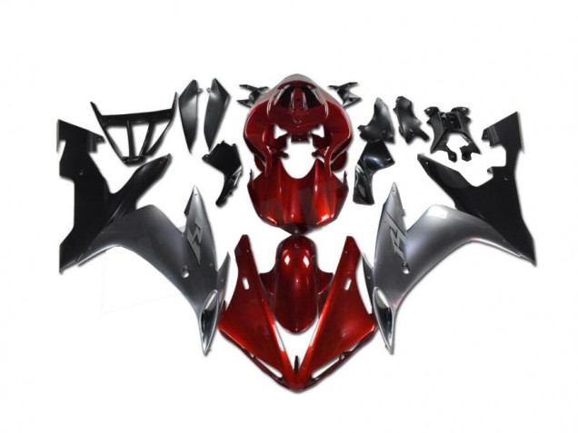 Purchase 2002-2003 Red Grey Black Yamaha YZF R1 Motorcyle Fairings Canada Purchase 2002-2003 Red Grey Black Yamaha YZF R1 Motorcyle Fairings Canada
