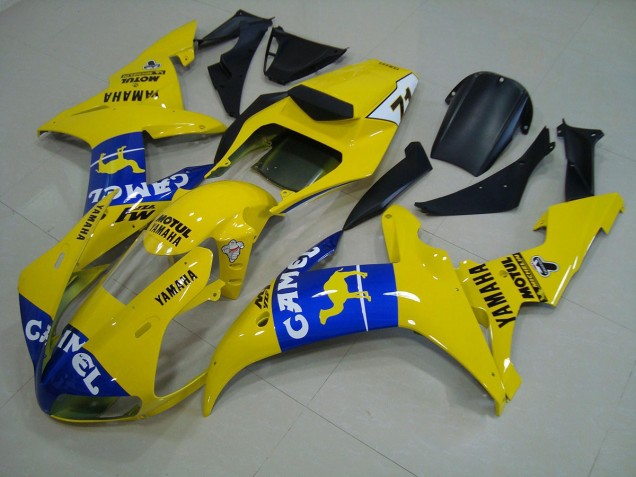 Purchase 2002-2003 Blue Yellow Yamaha YZF R1 Motorcylce Fairings Canada Purchase 2002-2003 Blue Yellow Yamaha YZF R1 Motorcylce Fairings Canada