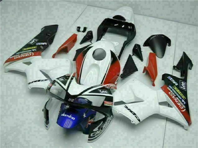 Purchase 2003-2004 White Blue Honda CBR600RR Motorcylce Fairings Canada Purchase 2003-2004 White Blue Honda CBR600RR Motorcylce Fairings Canada