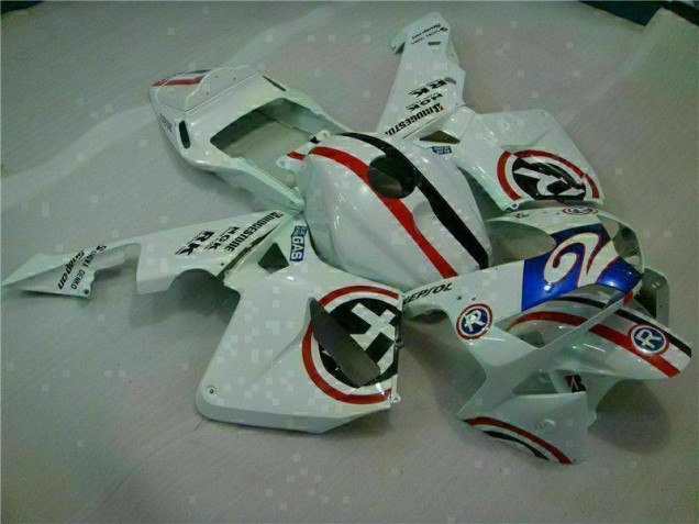 Purchase 2003-2004 White Blue R 2 Honda CBR600RR Motorcycle Fairings Canada Purchase 2003-2004 White Blue R 2 Honda CBR600RR Motorcycle Fairings Canada