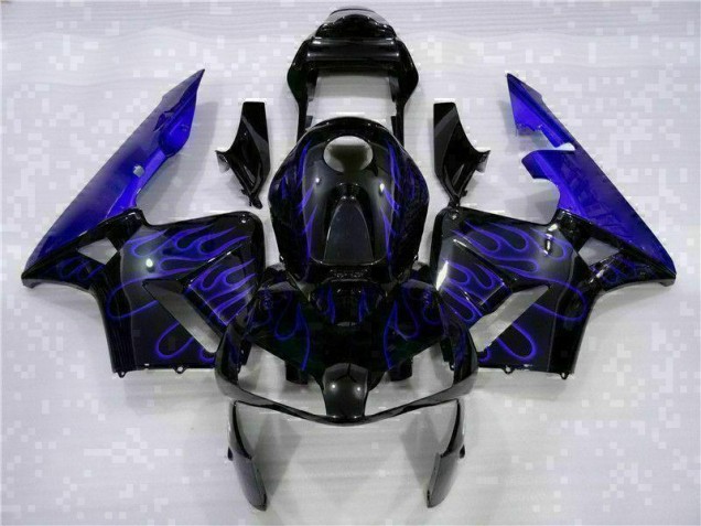 Purchase 2003-2004 Black with Blue Flame Honda CBR600RR Motorcycle Fairing Kits Canada Purchase 2003-2004 Black with Blue Flame Honda CBR600RR Motorcycle Fairing Kits Canada