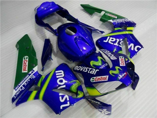Purchase 2003-2004 Blue Green Movistar Castrol Honda CBR600RR Motorbike Fairing Canada Purchase 2003-2004 Blue Green Movistar Castrol Honda CBR600RR Motorbike Fairing Canada