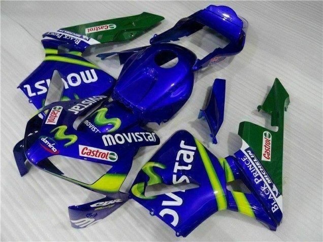 Purchase 2003-2004 Blue Green Movistar Castrol Honda CBR600RR Motorbike Fairing Canada Purchase 2003-2004 Blue Green Movistar Castrol Honda CBR600RR Motorbike Fairing Canada