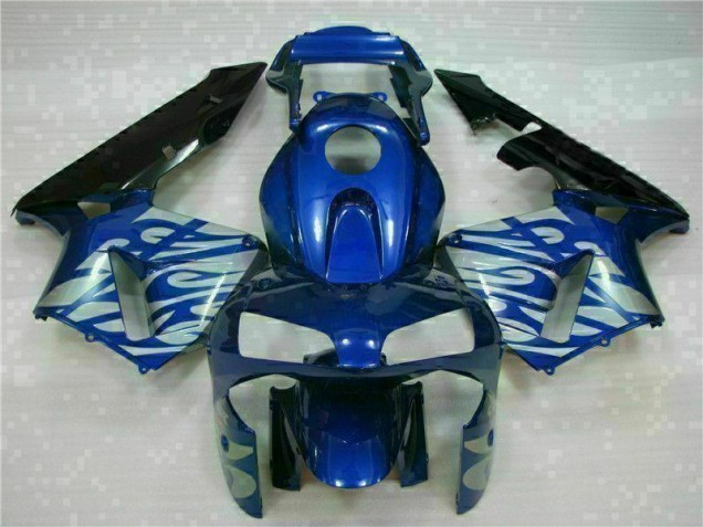 Purchase 2003-2004 Blue with Silver Flame Honda CBR600RR Motorbike Fairing Canada